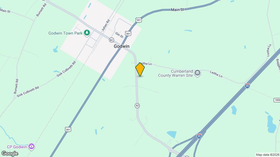 8540 Godwin-Falcon Rd Map and Location Details