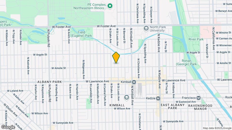 4904 N Saint Louis Ave, Unit 1E Map and Location Details