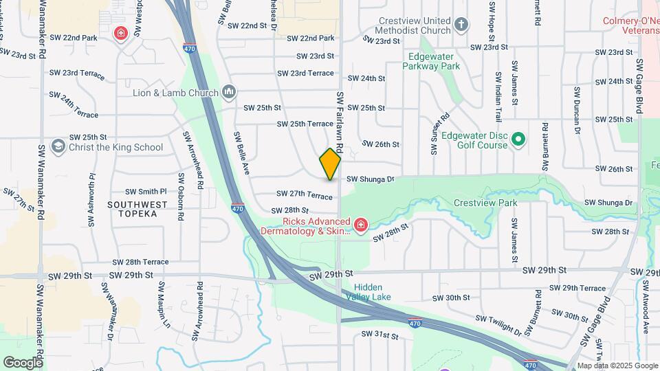 5207 SW 27th St Map and Location Details