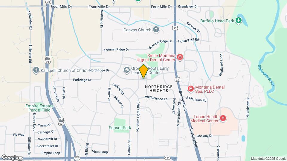 232 Northridge Dr Map and Location Details