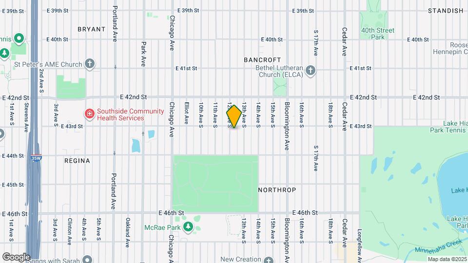 4307 12th Ave S Map and Location Details