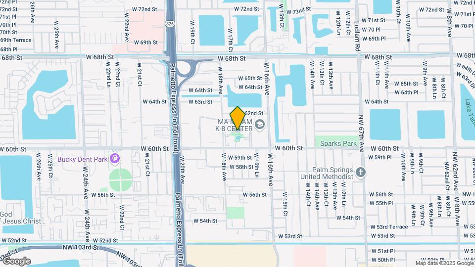 6195 W 18th Ave, Unit G Map and Location Details
