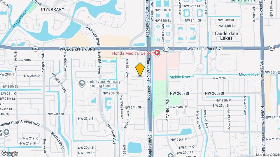 5231 NW 27th St Map and Location Details
