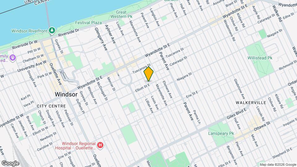 704-714 Elliott St E Map and Location Details