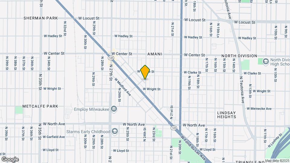 2529 N 24th St Map and Location Details