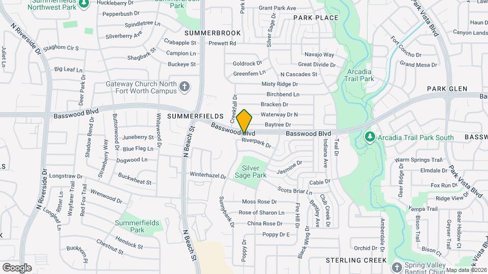 4609 Riverpark Dr Map and Location Details