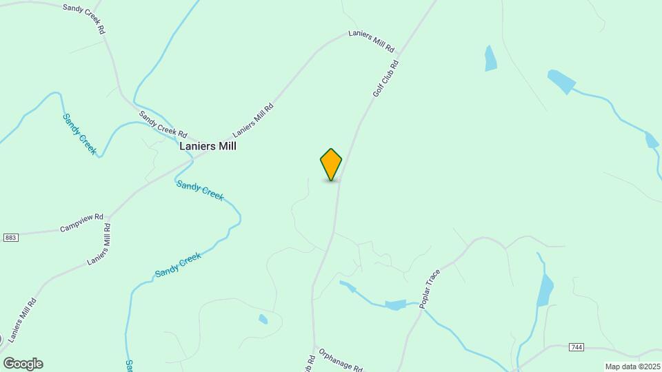 2516 Golf Club Rd Map and Location Details