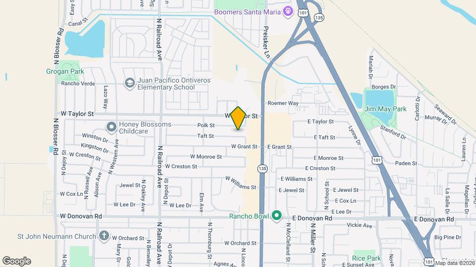 213 W Taft St Map and Location Details