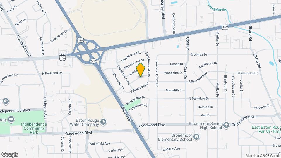 9142 Woodbine St Map and Location Details