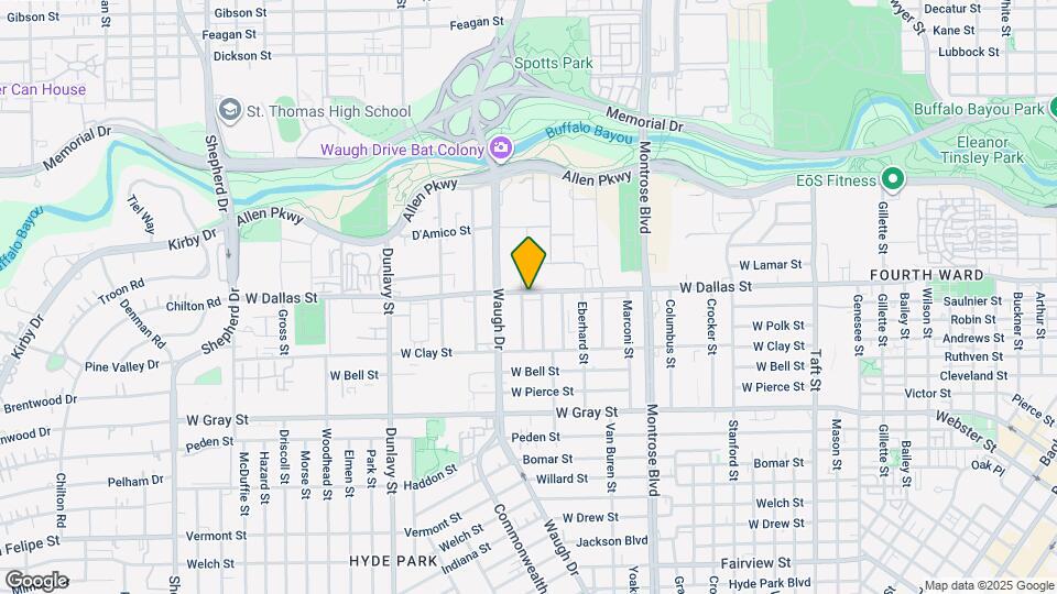 2933 W Dallas St Map and Location Details