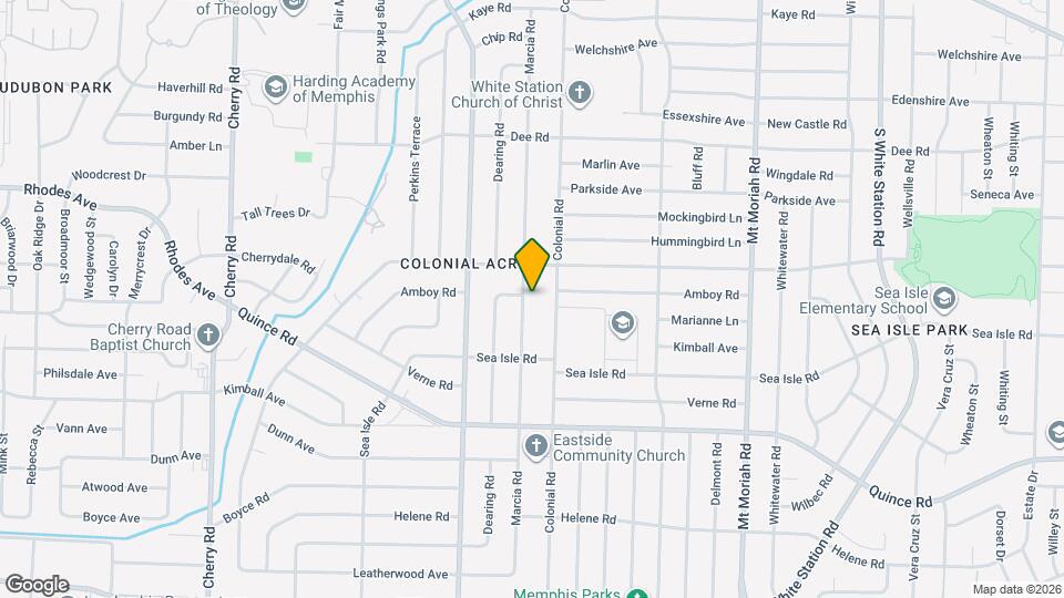 1328 Marcia Rd Map and Location Details