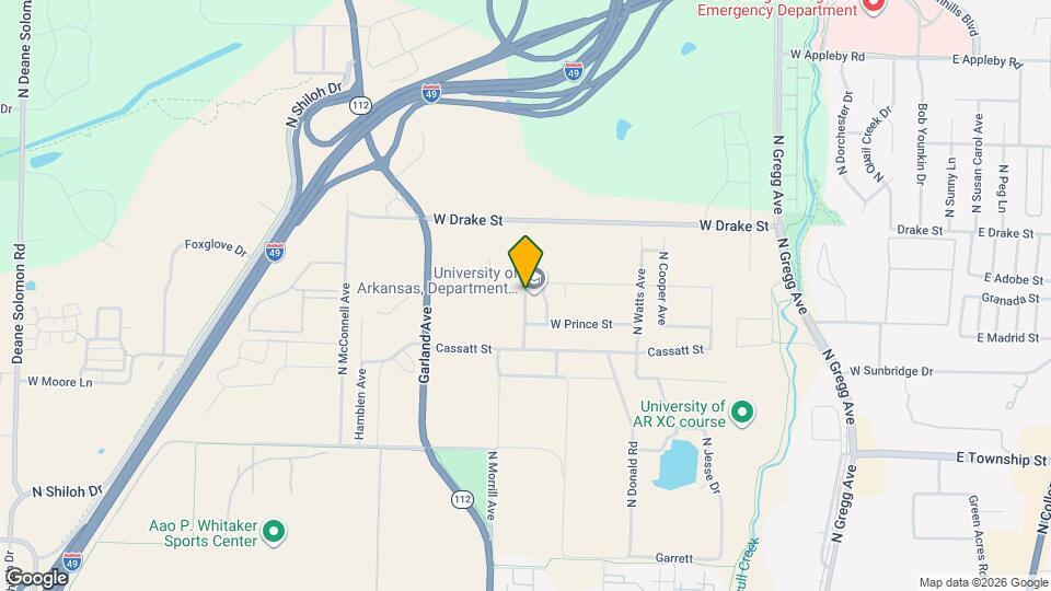 2650 N Snowball Dr Map and Location Details