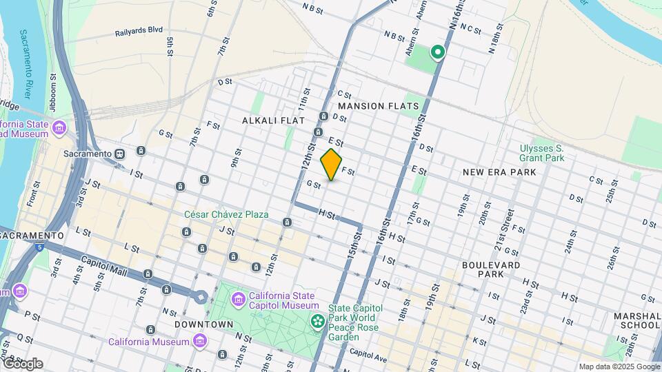 1301 G St Map and Location Details