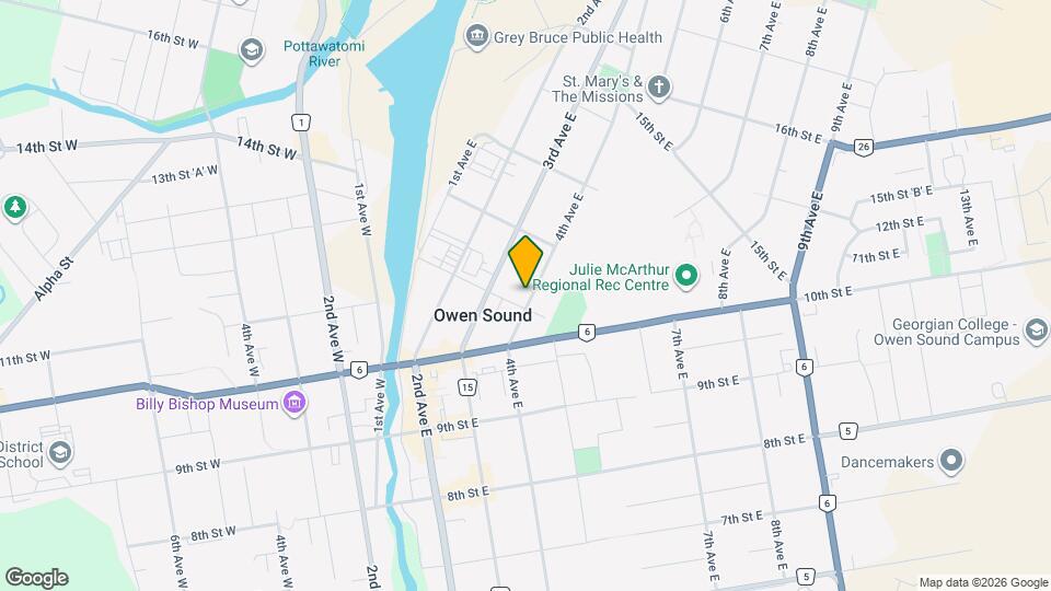 1114 4th Ave E Map and Location Details