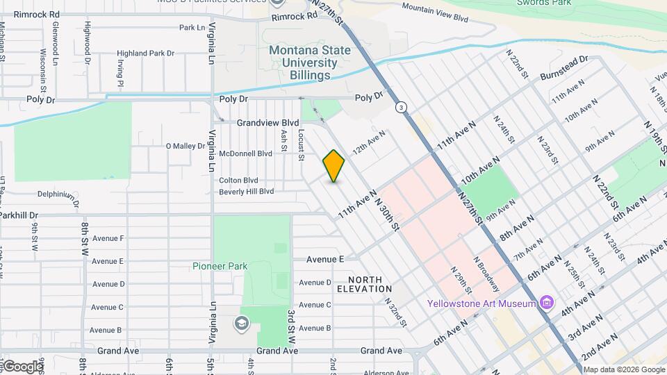 1134 N 31st St Map and Location Details