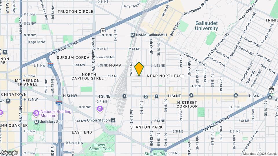 239 K St NE Map and Location Details