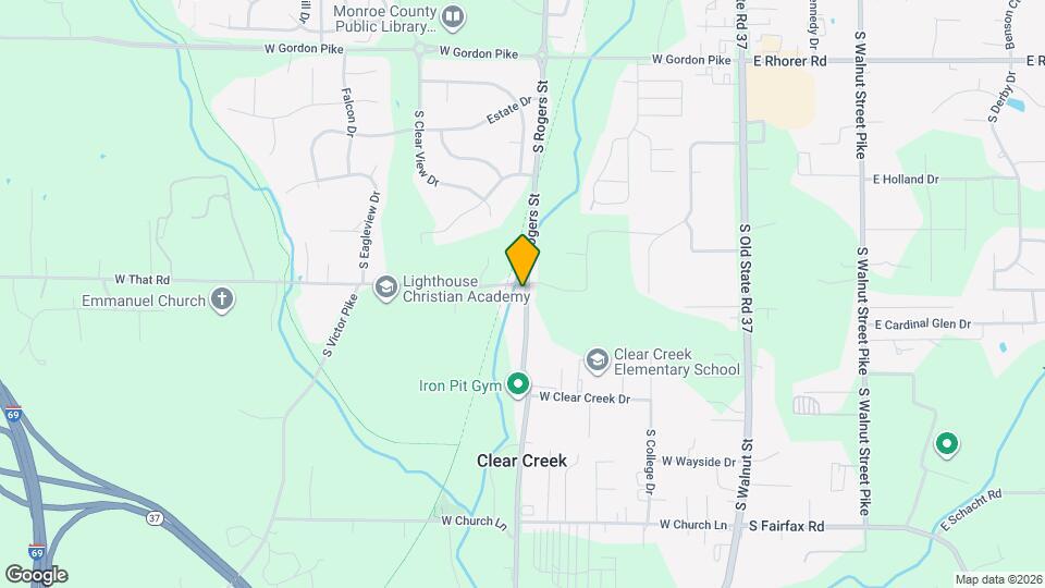 4820 S Rogers St Map and Location Details