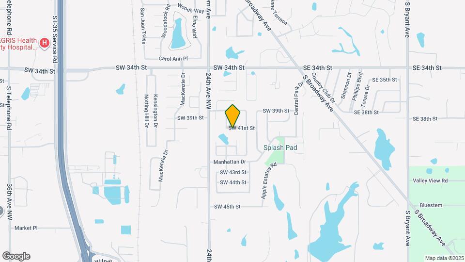 612 SW 41st St Map and Location Details