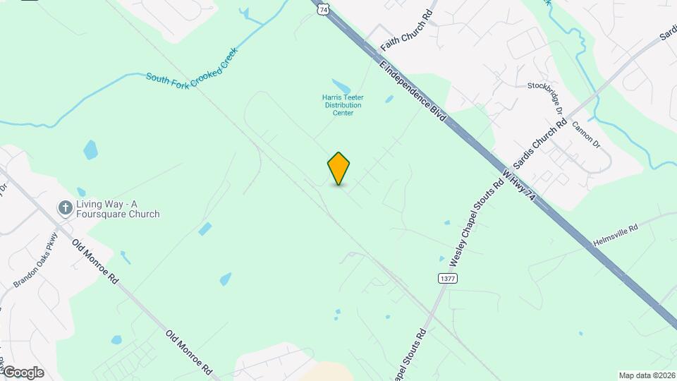 5907 Bridgeway Dr Map and Location Details