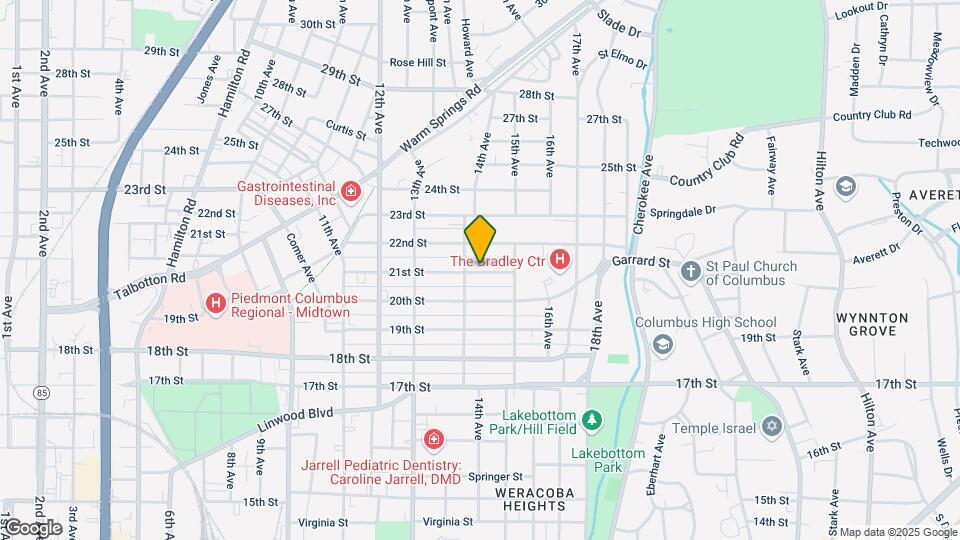 1415 21st St Map and Location Details