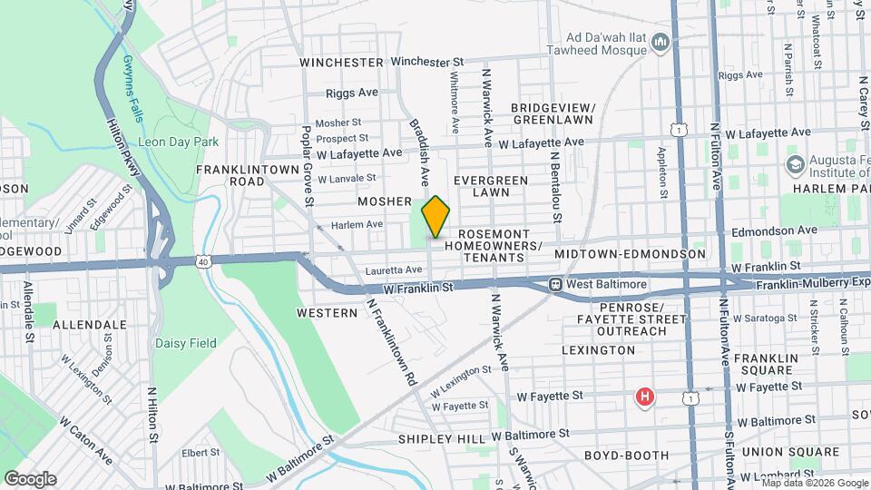 2582 Edmondson Ave Map and Location Details