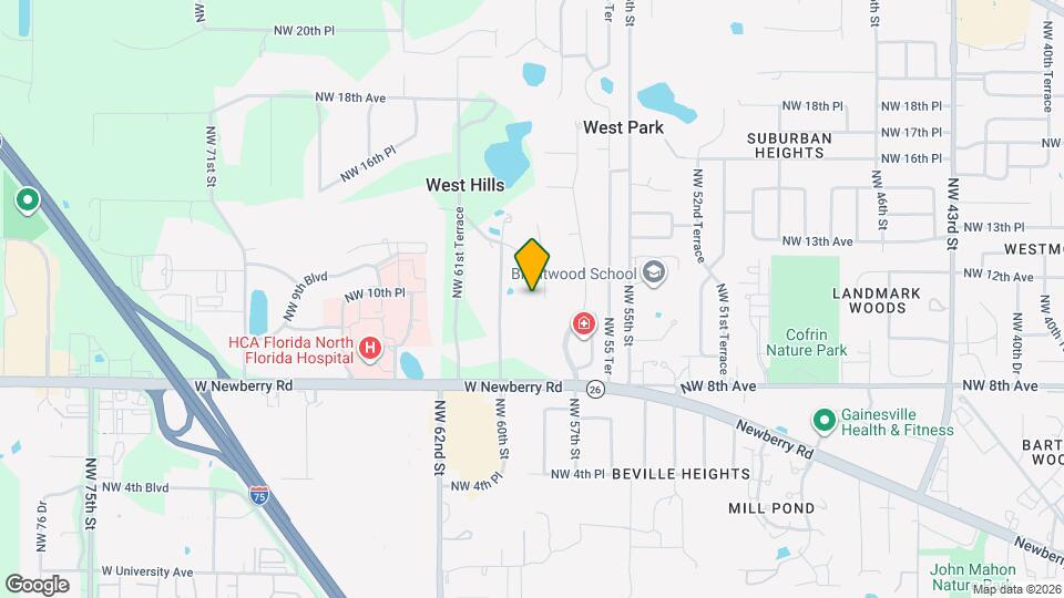 1112 NW 58 Terrace Map and Location Details