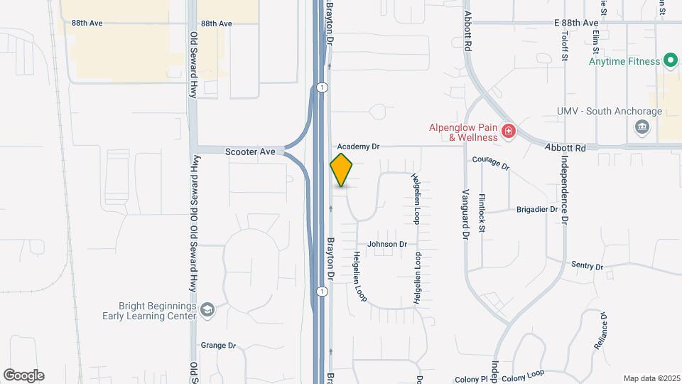 9499 Brayton Dr Map and Location Details