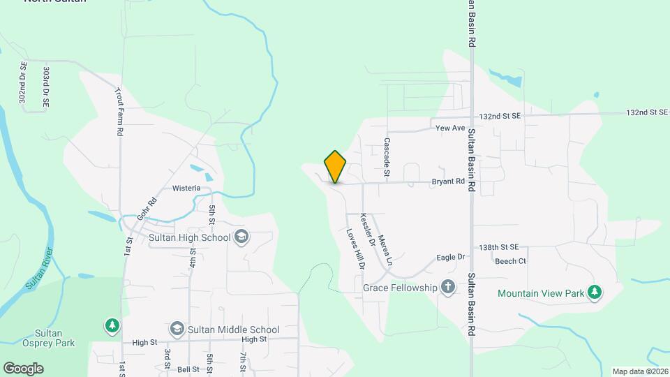 1219 Loves Hill Dr Map and Location Details