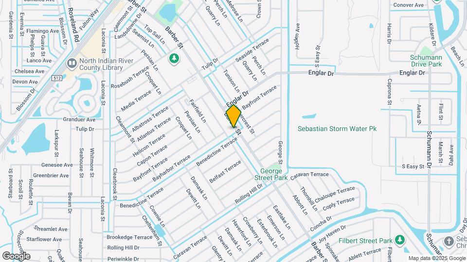 1281 Barber St Mapa y Detalles de la Ubicación