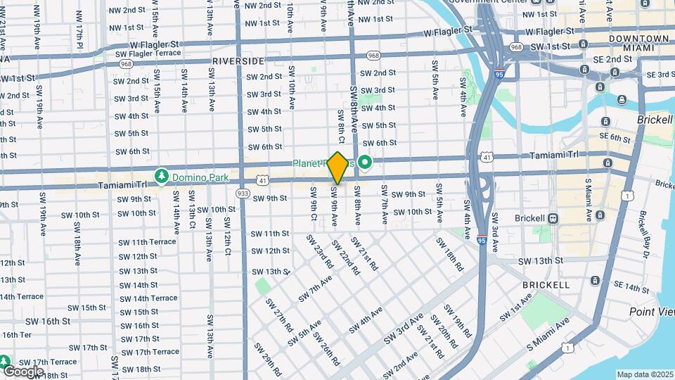 829 SW 9th Ave Map and Location Details