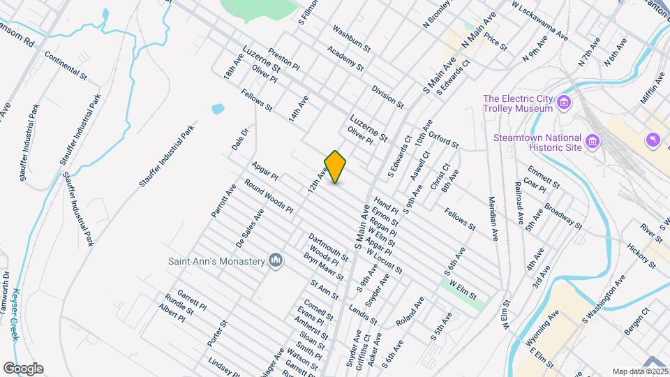 1143 Eynon St Map and Location Details