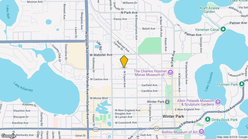 541 N Capen Ave Map and Location Details