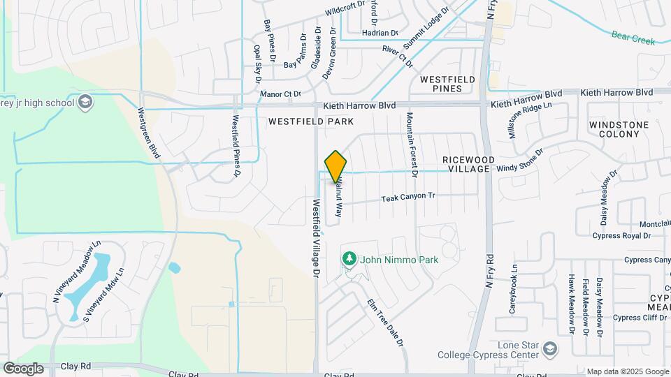 20810 Fair Walnut Way Map and Location Details