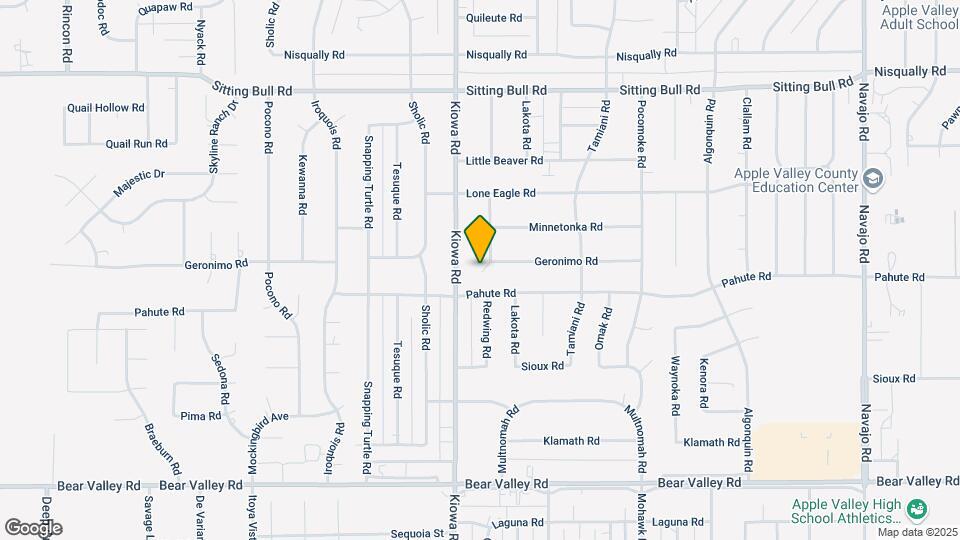 20965 Geronimo Rd Map and Location Details