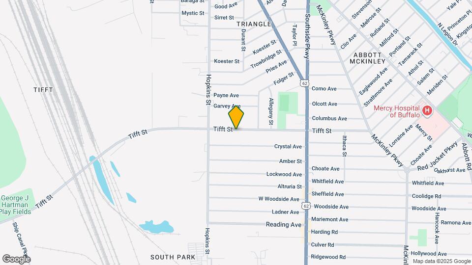 793 Tifft St Map and Location Details