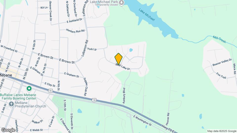 404 Blue Lake Dr Map and Location Details