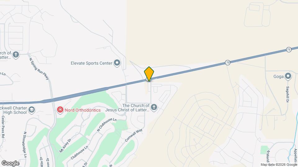 9391 N Vernham Ln Map and Location Details