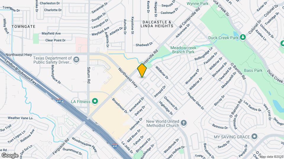 733 Ticonderoga Dr Map and Location Details