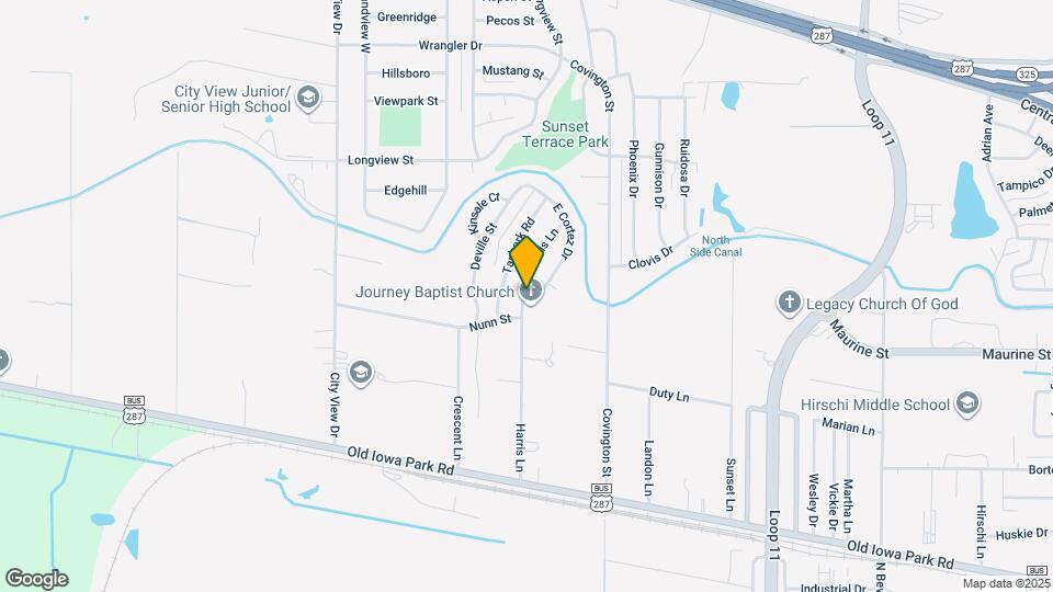 1401 E Cortez Dr Map and Location Details