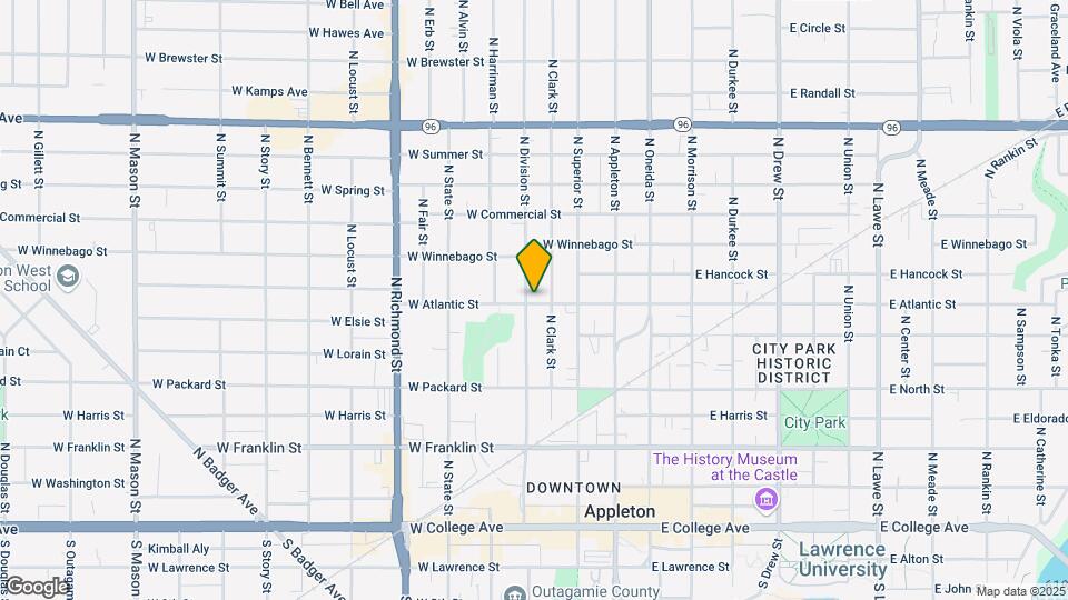 702 N Division St Mapa y Detalles de la Ubicación