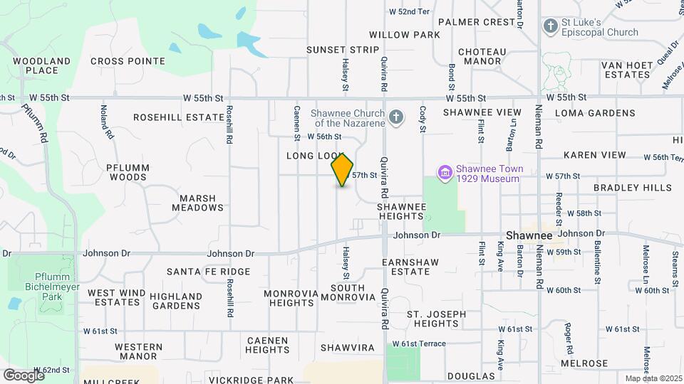 5723 Halsey St Map and Location Details