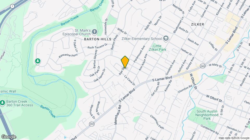 2207 Montclaire St Map and Location Details