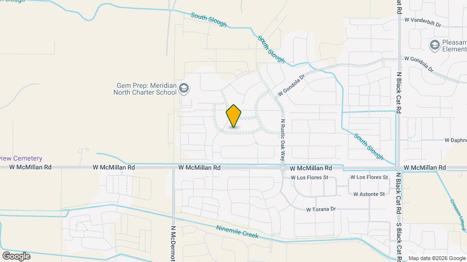 5962 W Milano Dr Map and Location Details