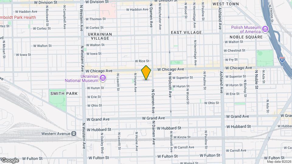 2023 W Superior St Map and Location Details