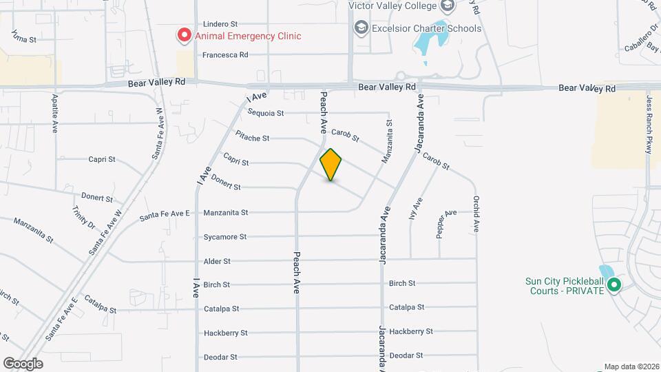 18089 Capri St Map and Location Details