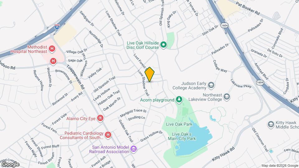 12021 Forest Nook Ct Map and Location Details