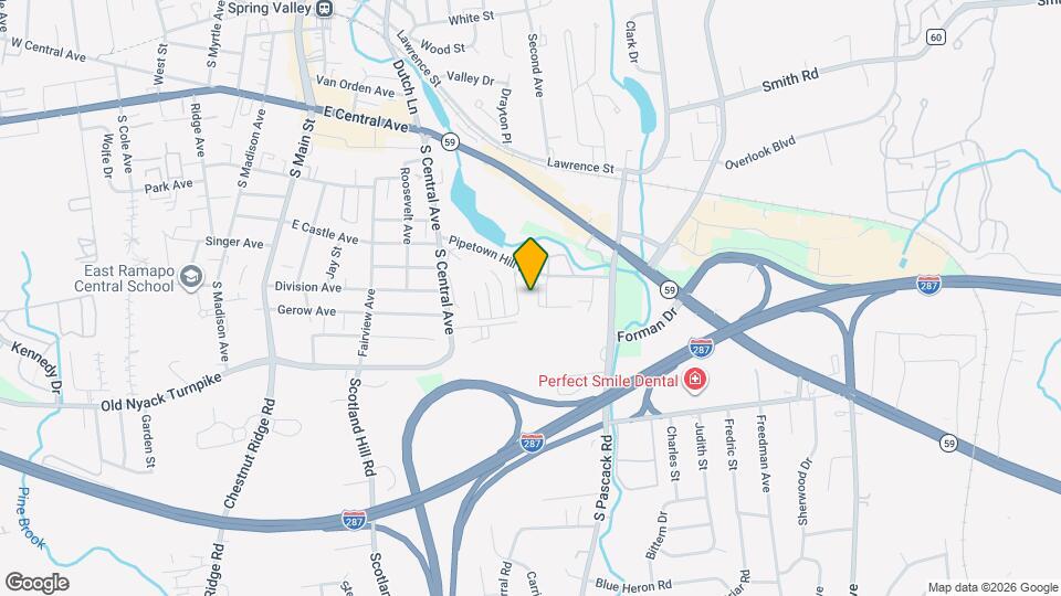 63 Pipetown Hill Rd Map and Location Details