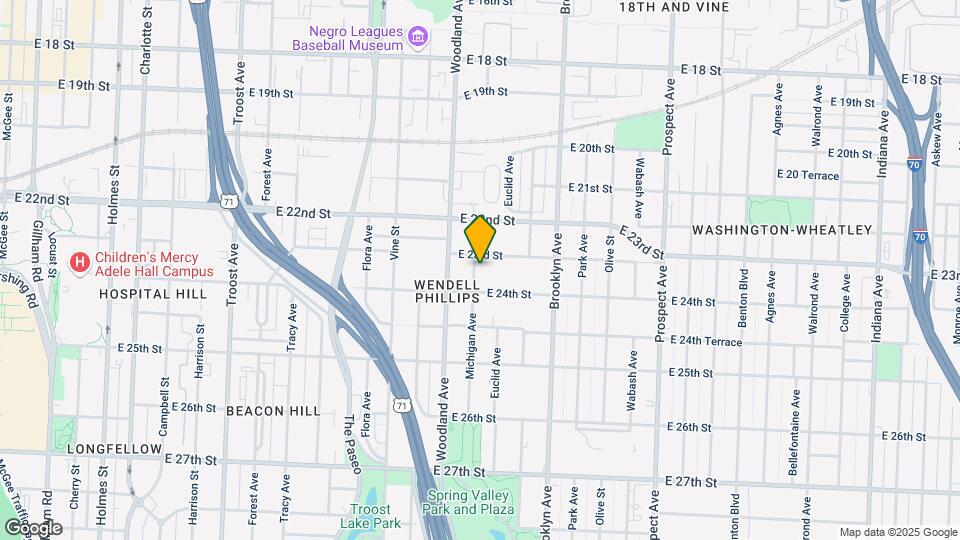 2313 Michigan Ave Map and Location Details