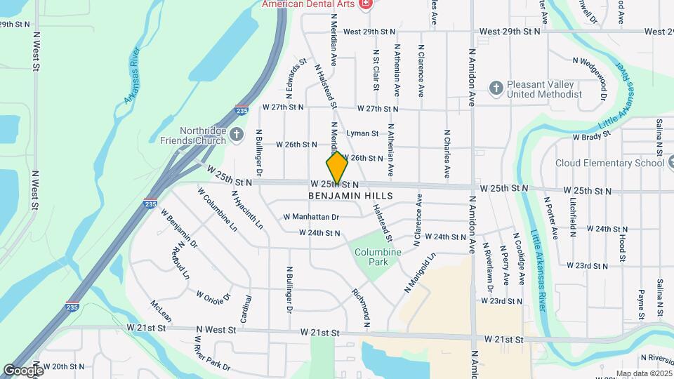 2449 W 25th St N Map and Location Details