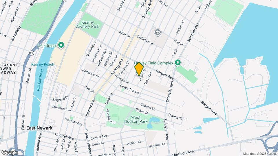 77 Forest St, Unit 2 Map and Location Details